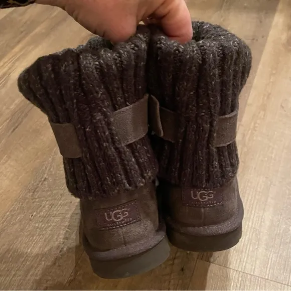 Ugg | Cambridge Knit Leather Boots