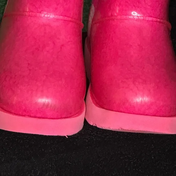 UGG Classic Clear Mini Rock Rose Pink Boots