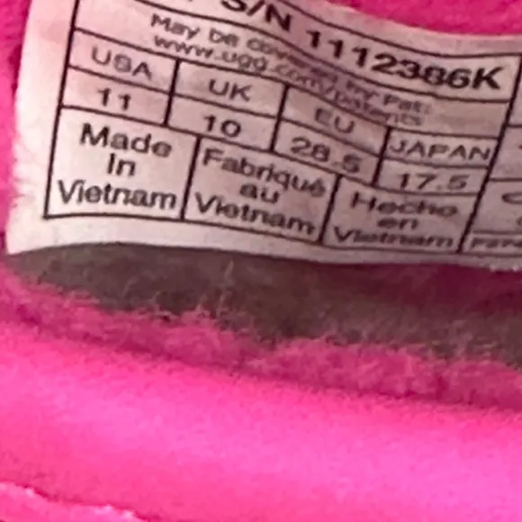 UGG Classic Clear Mini Rock Rose Pink Boots