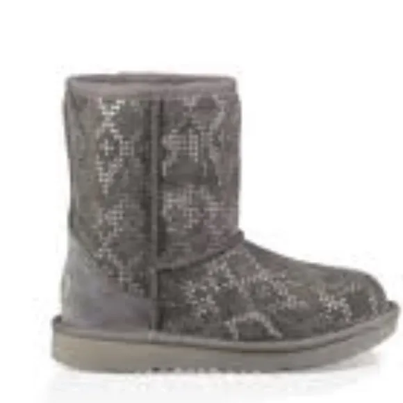 UGG Classic II Icelandic Foil Classic Boots Size 4