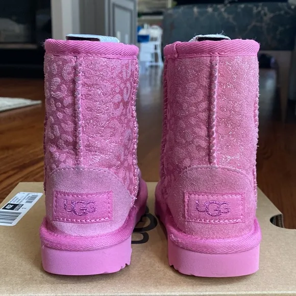 UGG Classic ll Glitter Leopard Boots