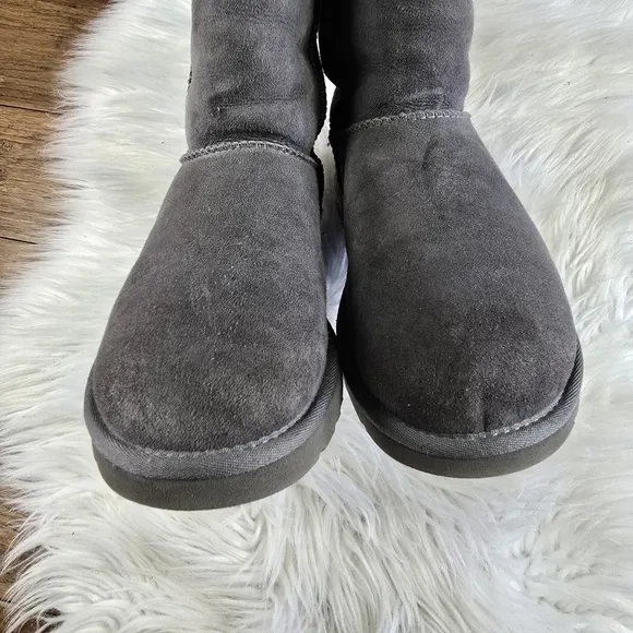 UGG Classic Tall Gray Boots Size 8