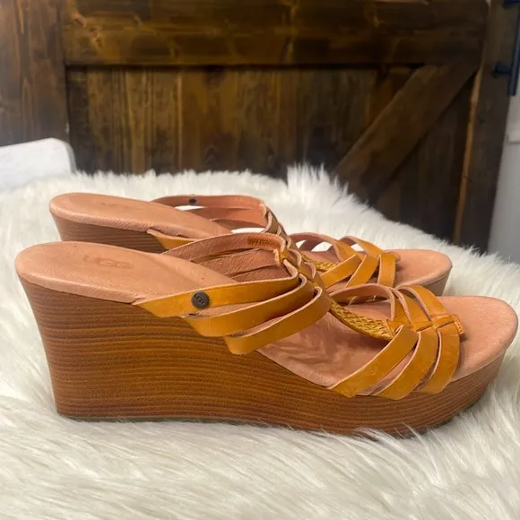 UGG Mattie Platform Wedge Sandals