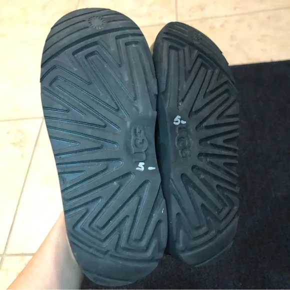 Ugg Mini Classic Ii Waterproof Black Boots Size 2