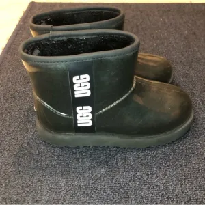 Ugg Mini Classic Ii Waterproof Black Boots Size 2