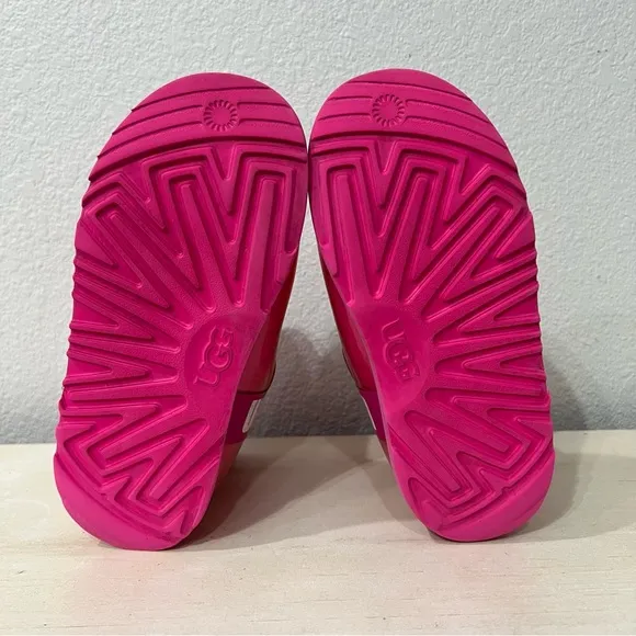 Ugg Pink Classic Clear Mini Boots
