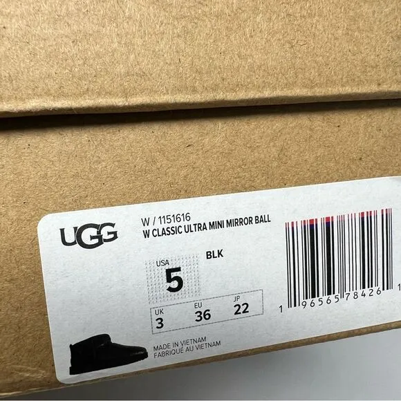 UGG Classic Mini Mirror Ball Boots
