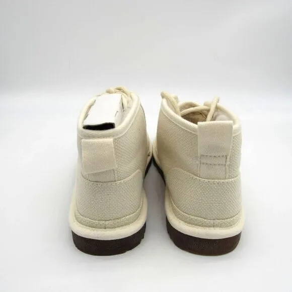 UGG WOMEN'S NATURAL CANVAS CLASSIC NEUMEL BOOTS SZ 8