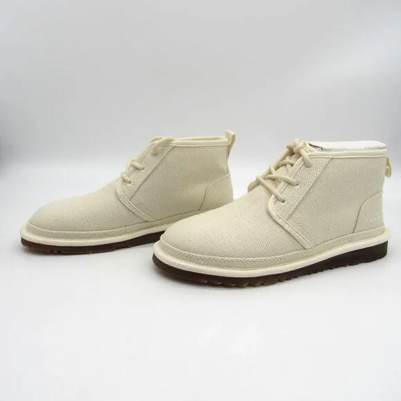 UGG WOMEN'S NATURAL CANVAS CLASSIC NEUMEL BOOTS SZ 8