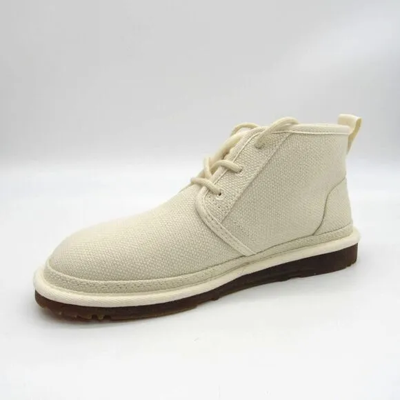 UGG WOMEN'S NATURAL CANVAS CLASSIC NEUMEL BOOTS SZ 8