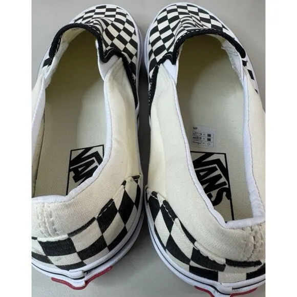 VANS Classic Slip On Shoes 8.5 M 10 W Checkerboard Skate Surf Rock Unisex NWOB