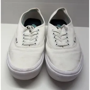 Vans ComfyCush Classic Authentic Skate Sneakers True White US Sz Men 6.5 Women 8