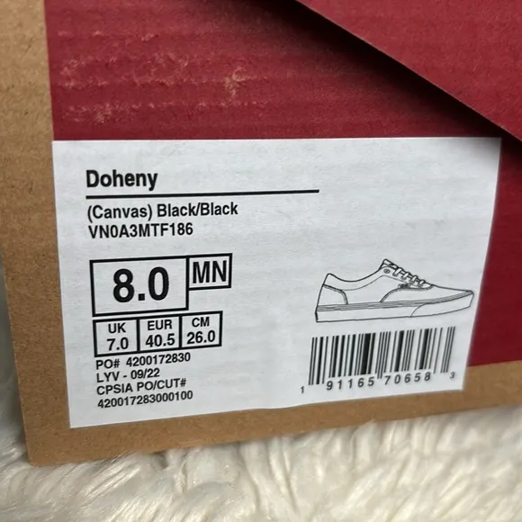 Vans Doheny Skate Shoes