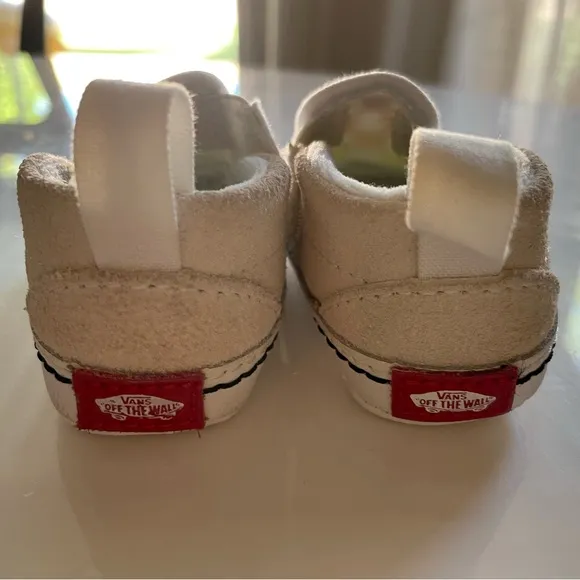 Vans Infant Slip-On V Crib (Checkerboard) Rainbow/True White Size 2