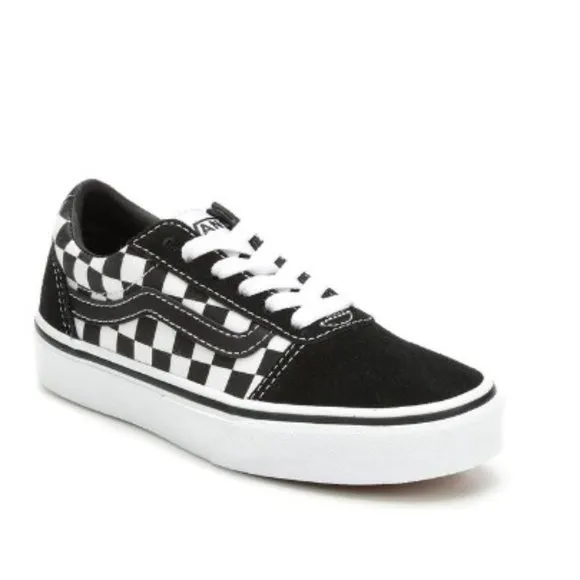 Vans Kids' Pre-School/Grade School Ward Checkered Skate Shoes SIZE 3 NWB
