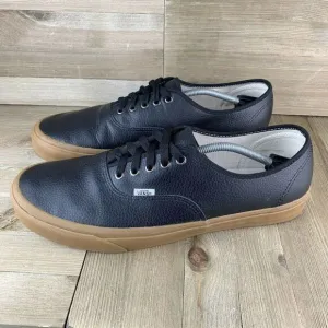 Vans Men's Atwood Black Canvas w/ Brown Gum Sole Skate Shoes size US 15‎ W