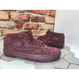 Vans Men's Skate Half Cab Mono Chocolate Brown Suede shoes Sz 11.5 Rare Halfcab