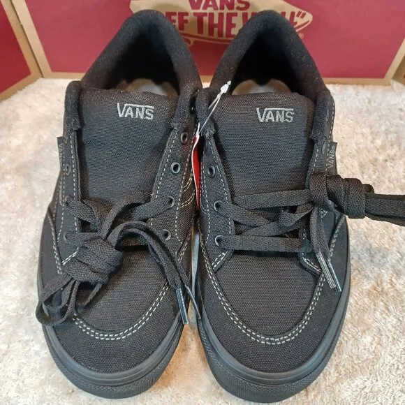 Vans Men's (Youth) 5/Women's 6.5 Bearcat Black Skate Shoes VN00DT2186