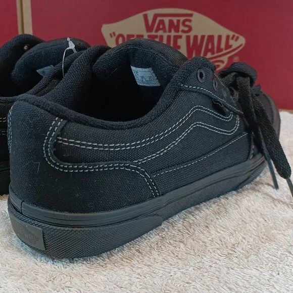 Vans Men's (Youth) 5/Women's 6.5 Bearcat Black Skate Shoes VN00DT2186