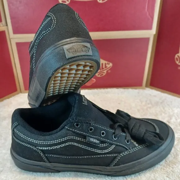 Vans Men's (Youth) 5/Women's 6.5 Bearcat Black Skate Shoes VN00DT2186