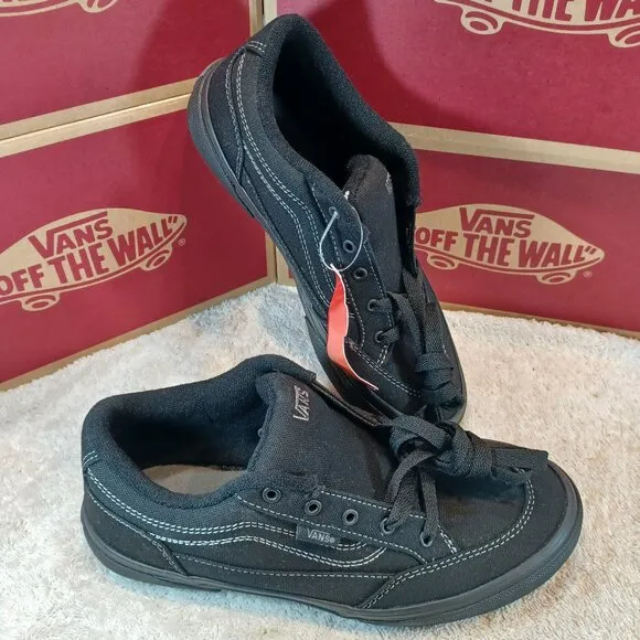 Vans Men's (Youth) 5/Women's 6.5 Bearcat Black Skate Shoes VN00DT2186