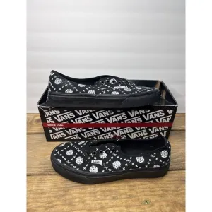 Vans Off The Wall Skate Shoes Authentic Black And White Men's 7 Women's 8.5