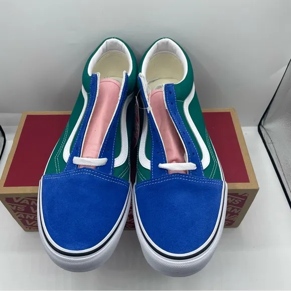 Vans Old Skool Retro Multicolor Size 6.5 New Mens Shoes.