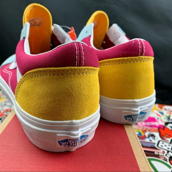 Vans Old Skool Retro Rainbow Womens Various Sizes