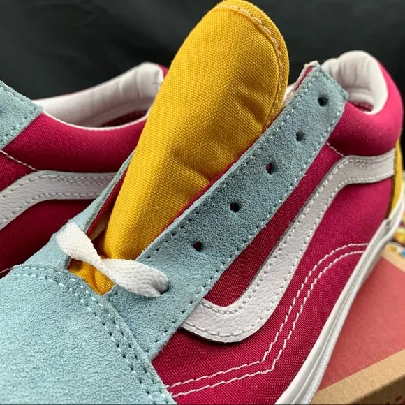 Vans Old Skool Retro Rainbow Womens Various Sizes