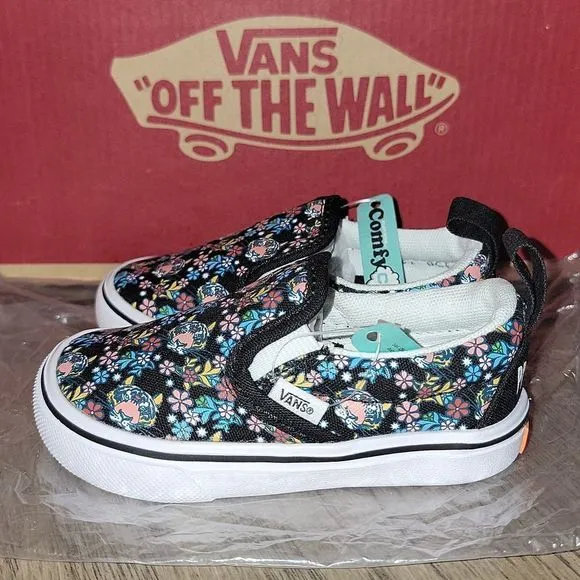 VANS ProjectCAT Protect Tigers Discovery Rare ComfyCush Slip On V Shoes Size 5