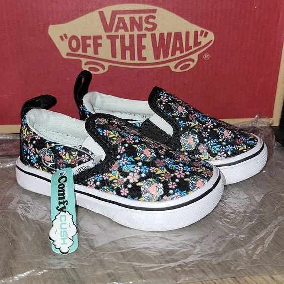 VANS ProjectCAT Protect Tigers Discovery Rare ComfyCush Slip On V Shoes Size 5