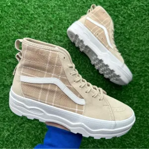Vans Sentry Sk8 Hi Plaid French Oak
