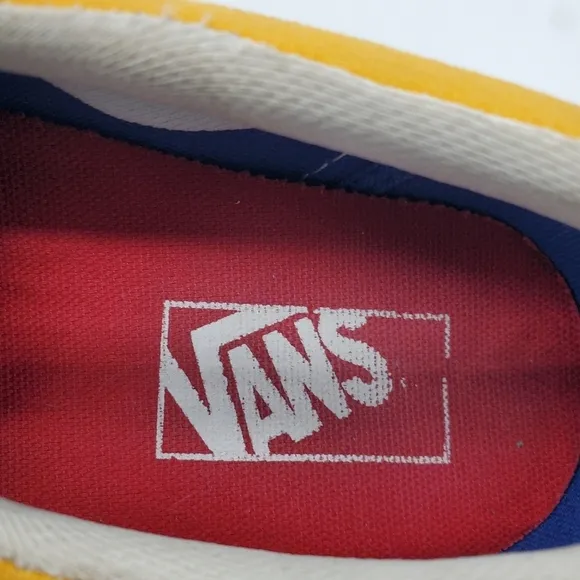 Vans Shoes Mens 8.5 Womens 10 Era Low Colorblock Multi Bright Canvas Skate