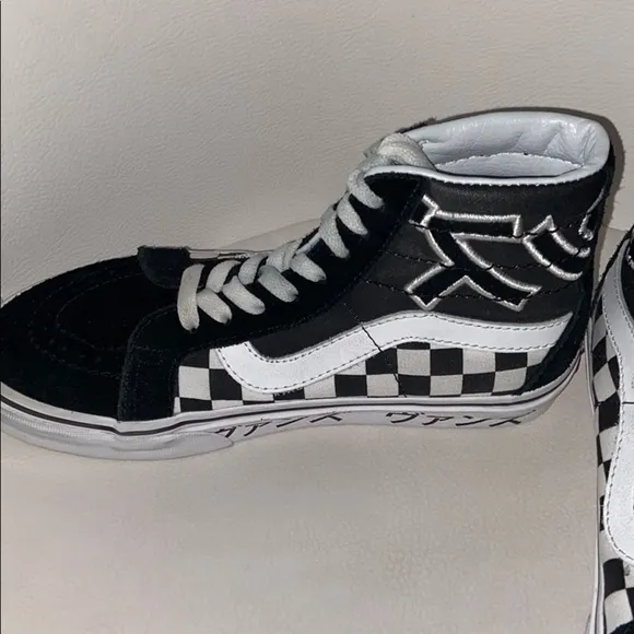 VANS Sk8-Hi Reissue Checkerboard high tops