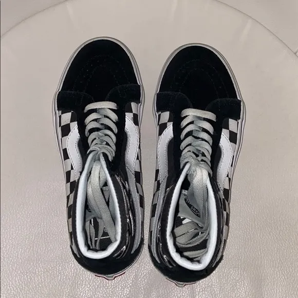 VANS Sk8-Hi Reissue Checkerboard high tops
