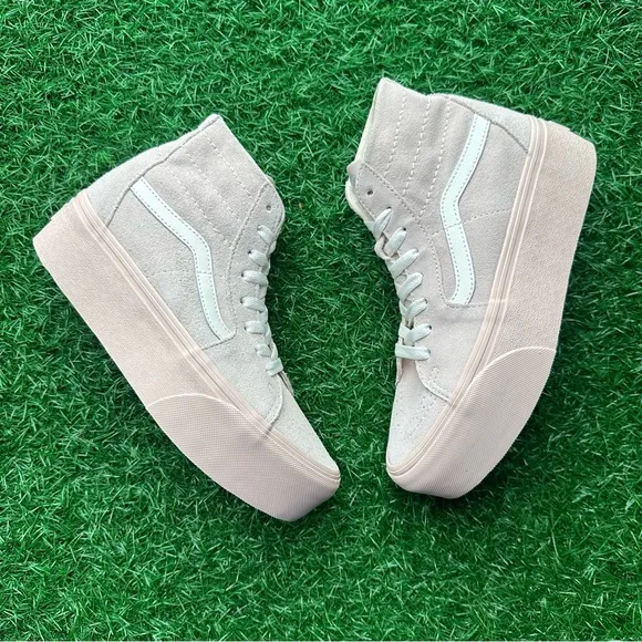 Vans Sk8 Hi Tapered Stackform Suede Shell Platform