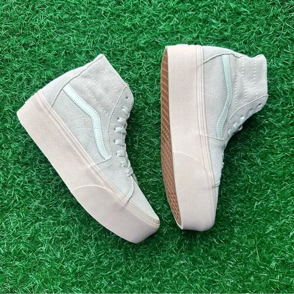 Vans Sk8 Hi Tapered Stackform Suede Shell Platform