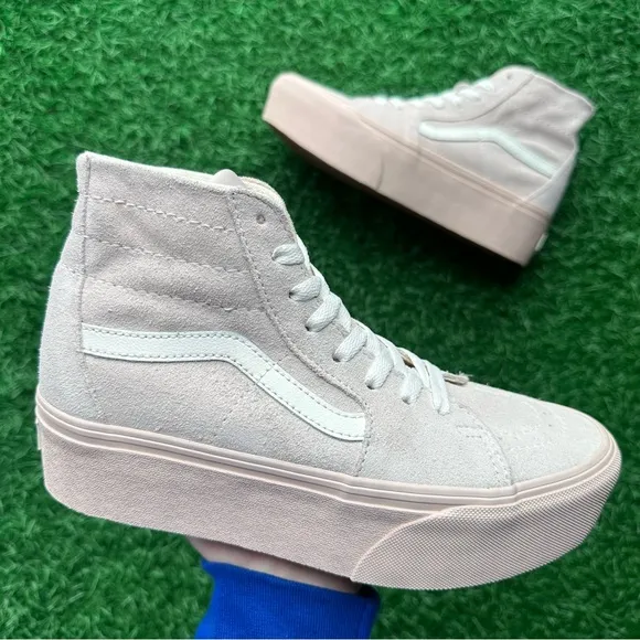 Vans Sk8 Hi Tapered Stackform Suede Shell Platform