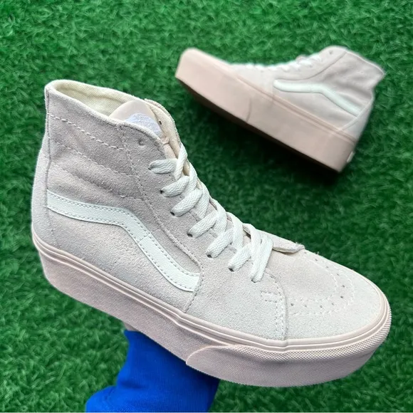 Vans Sk8 Hi Tapered Stackform Suede Shell Platform