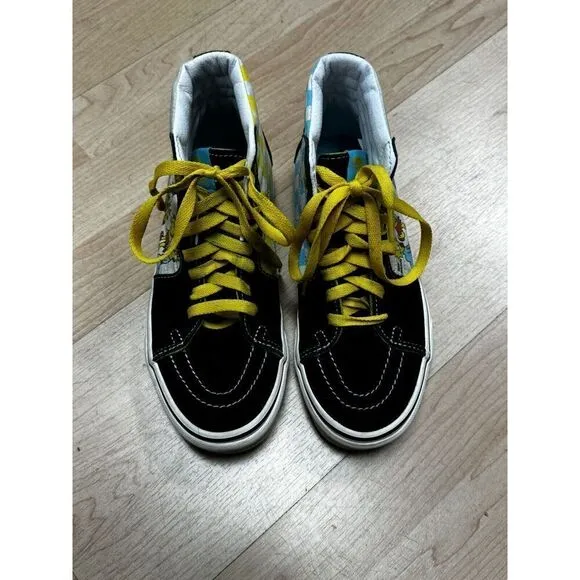 VANS Sk8-Hi x The Simpsons Simpsons Family Size Men 5 Women 6.5