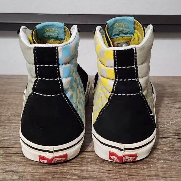 Vans x The Simpsons Sk8-hi Men's Skate Shoes Size 7 Multicolor