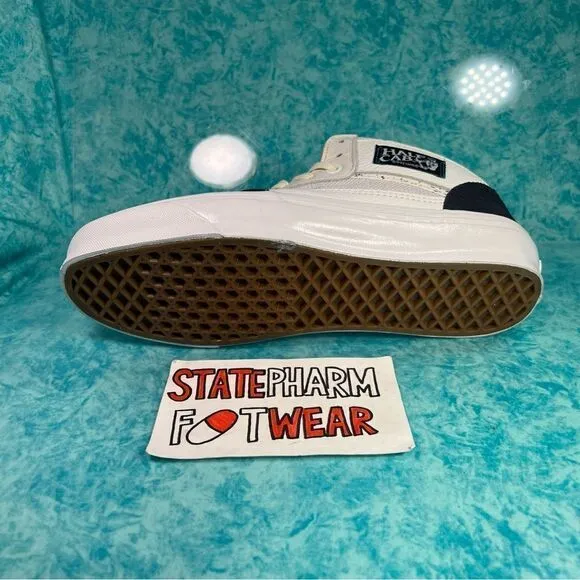 Vans Skate Half Cab Gray Black Men’s Suede Mid Top Shoes Sneakers Size 8