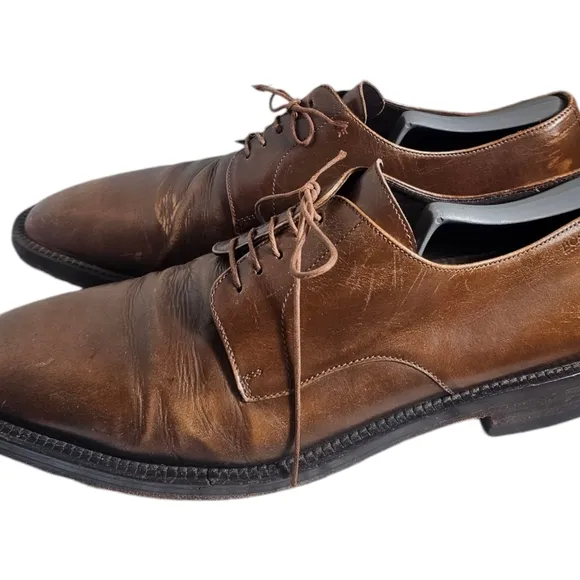 Vintage Hugo Boss Oxford Casual Shoes Mens 9.5