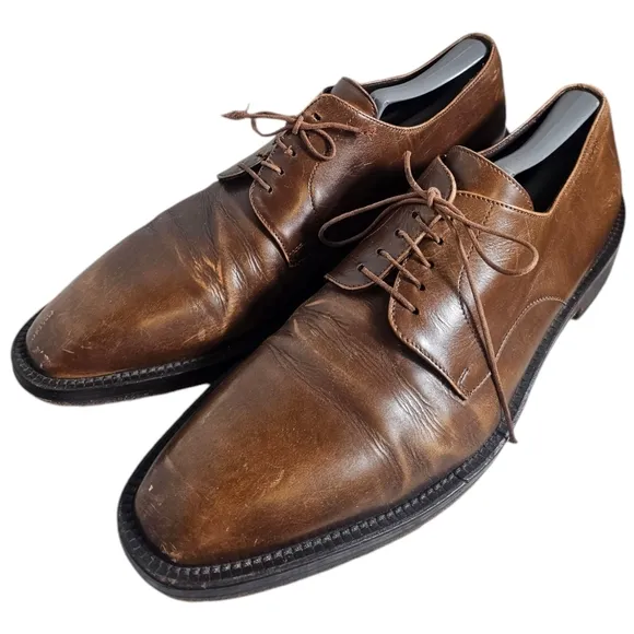 Vintage Hugo Boss Oxford Casual Shoes Mens 9.5