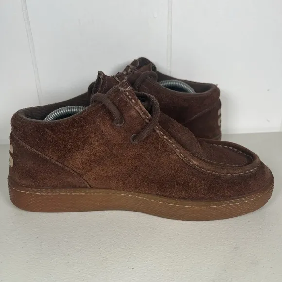 Vintage IPATH Mens Skate Shoes Brown Suede Chukka Boot Sz 10 US Y2K VTG
