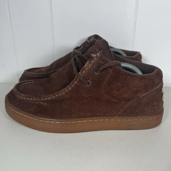 Vintage IPATH Mens Skate Shoes Brown Suede Chukka Boot Sz 10 US Y2K VTG