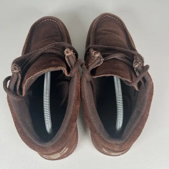 Vintage IPATH Mens Skate Shoes Brown Suede Chukka Boot Sz 10 US Y2K VTG