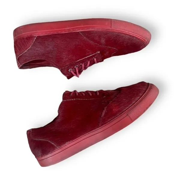 Wingtip Red Horsehair Leather Skate Shoes by Mosson Bricke Sz 10Urban Outfitters