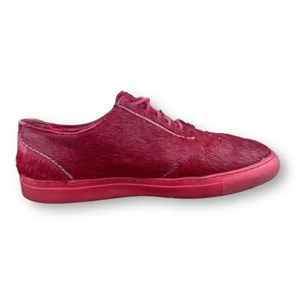 Wingtip Red Horsehair Leather Skate Shoes by Mosson Bricke Sz 10Urban Outfitters