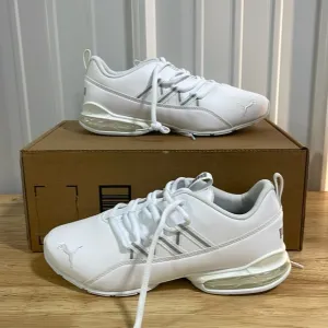 Womens Puma Shoes White on White Size 7.5